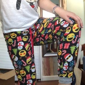 emoji pajama pants (super soft)